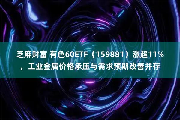 芝麻财富 有色60ETF（159881）涨超11%，工业金属价格承压与需求预期改善并存